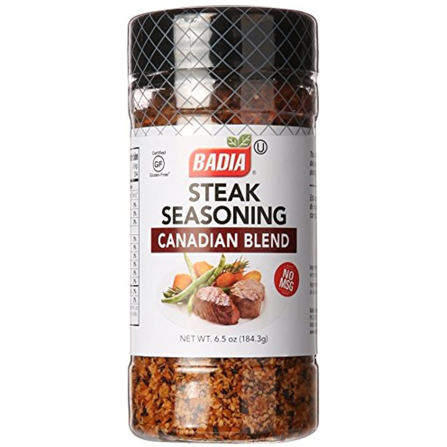 Badia Canadian Blend Steak Seasoning, No Artificial Flavors, 6.5oz