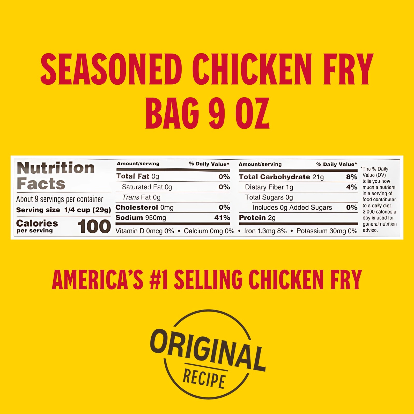 Louisiana Fish Fry Chicken Batter Mix 9 Oz Perfect For Crispy Fried Chicken