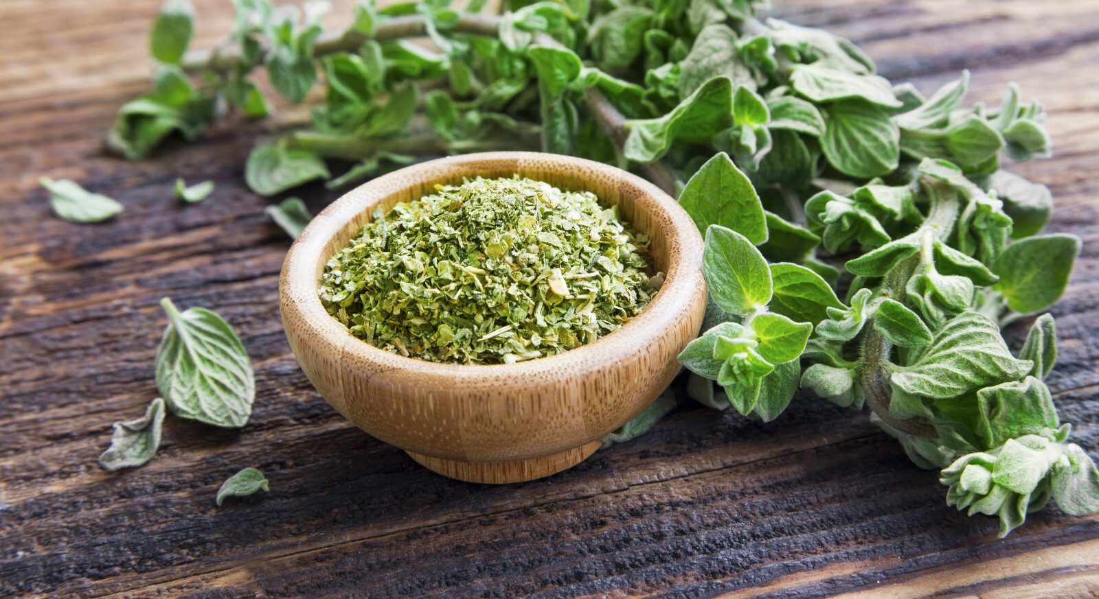 Organic Dried Herbs: Citrus Mint, Oregano, PepperMint, Rosemary, Sage.