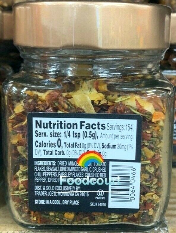 Trader Joe’s Italian Style Soffritto Seasoning Blend 2.7 oz
