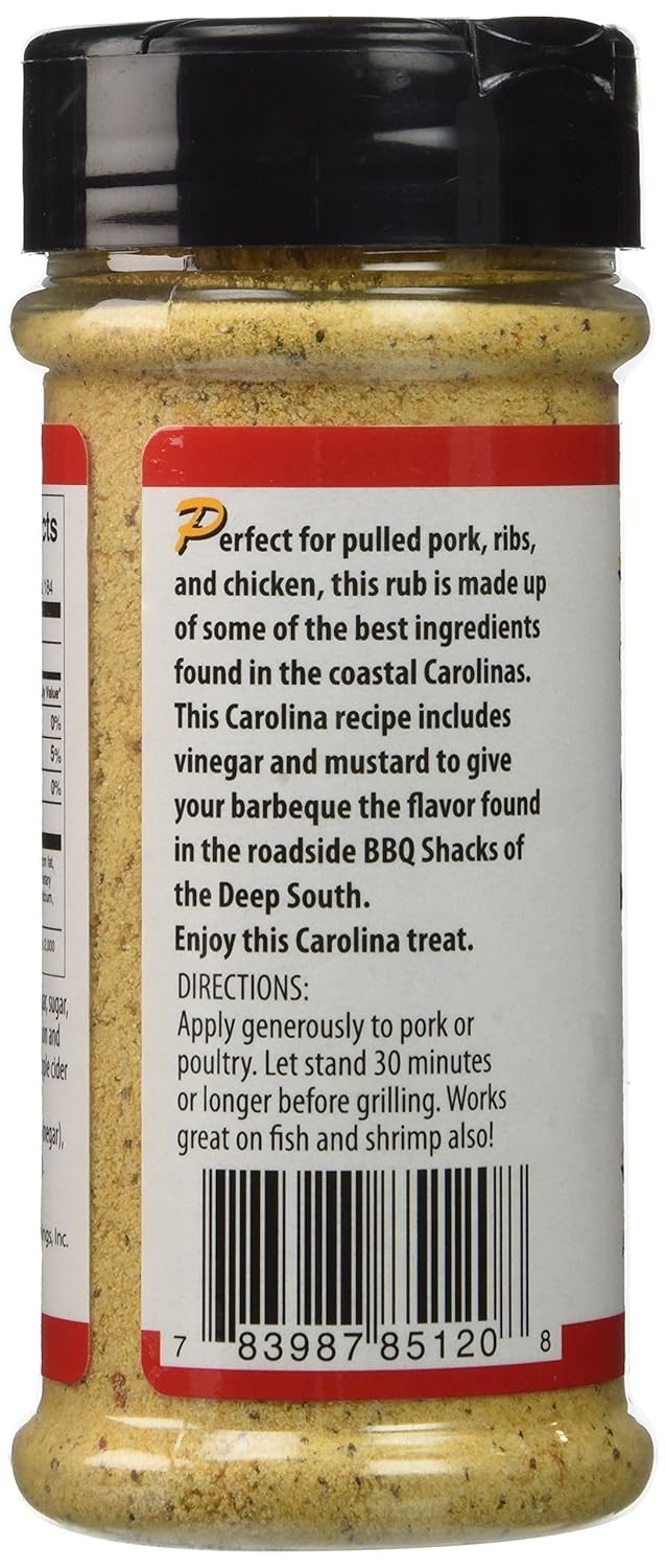 Old World Seasoning Rub Some Butt Carolina Style Barbecue Seasoning 6.5 Oz