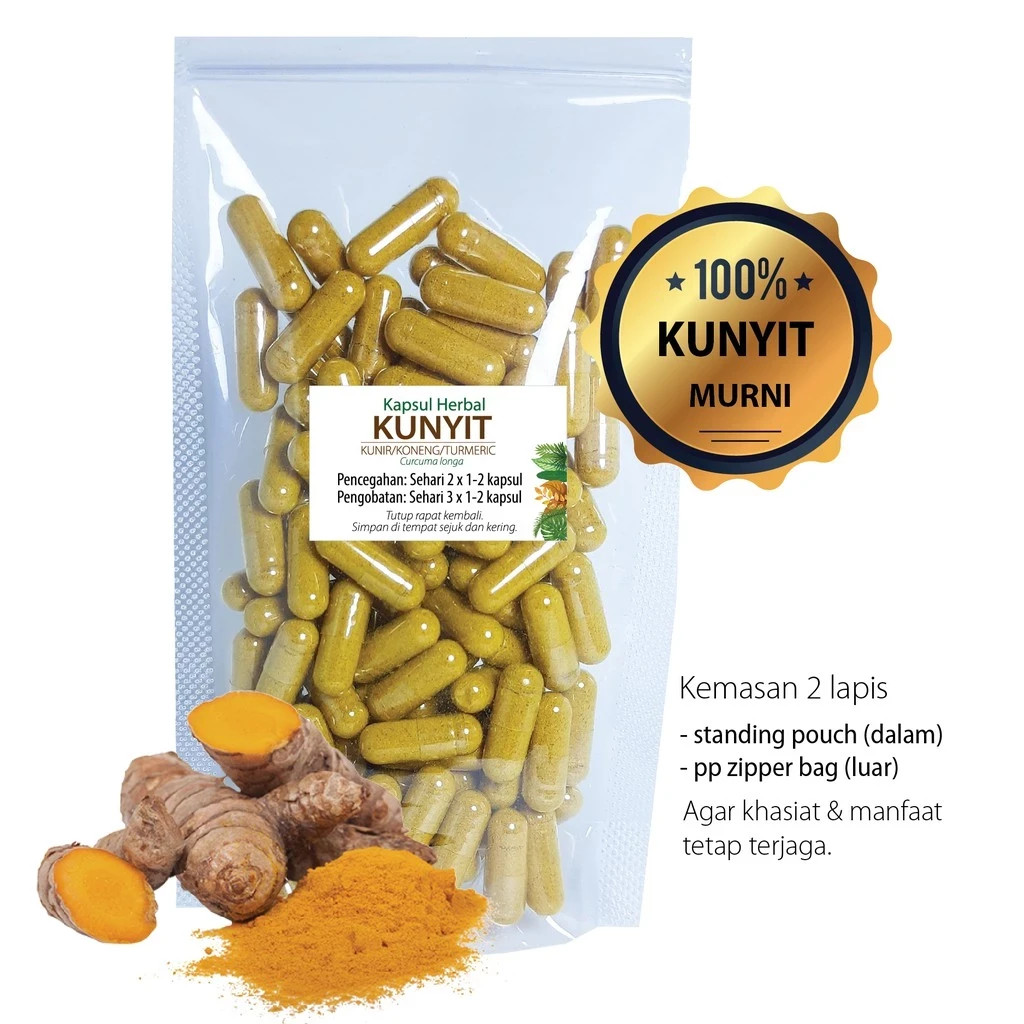 3x Turmeric 100 Caps Herbs Spices Extract Natural Organic Pure Herbal Health