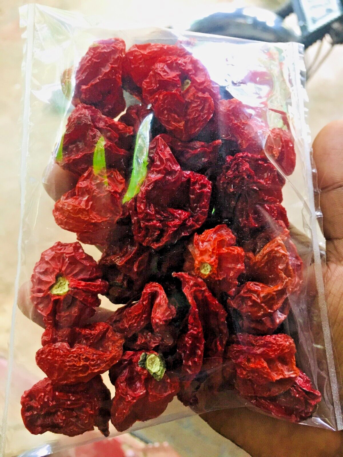 65 Dried Carolina Reaper Pepper Pods World Hottest Best Quality