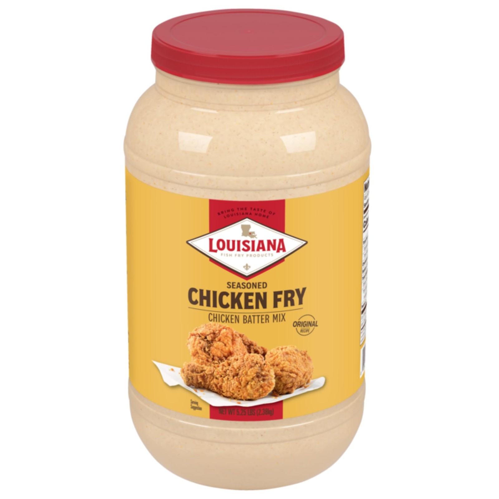 Louisiana Seasoned Chicken Fry Batter 1 Gallon – Crispy Southern Coating Mix …