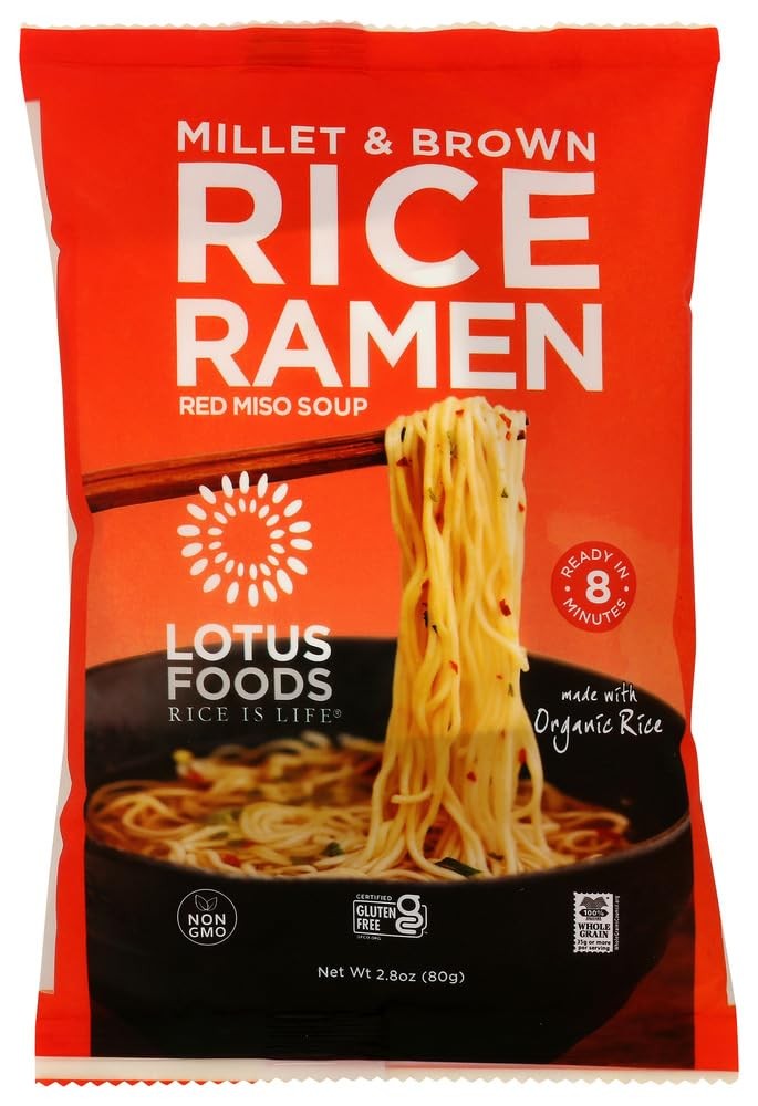 Lotus Foods Organic Ramen Miso Soup Mix-Millet & 2.8 Ounce (Pack of 1)