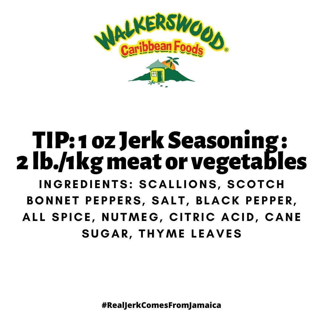 Walkerswood Traditional Jamaican Jerk Seasoning, Hot and Spicy, 128 Fl Oz