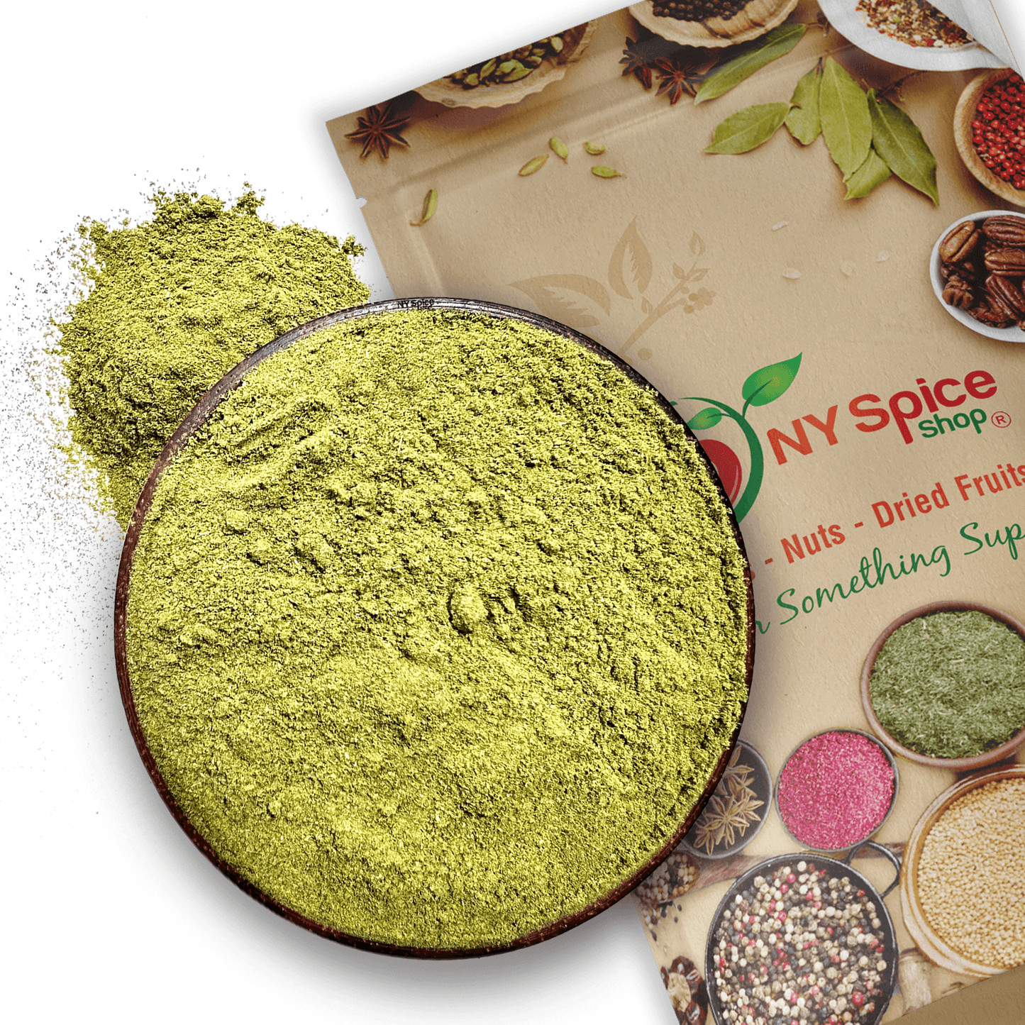 Ground Makrut Lime Leaves Powder – Kaffir Leaves 4oz TO 1lb