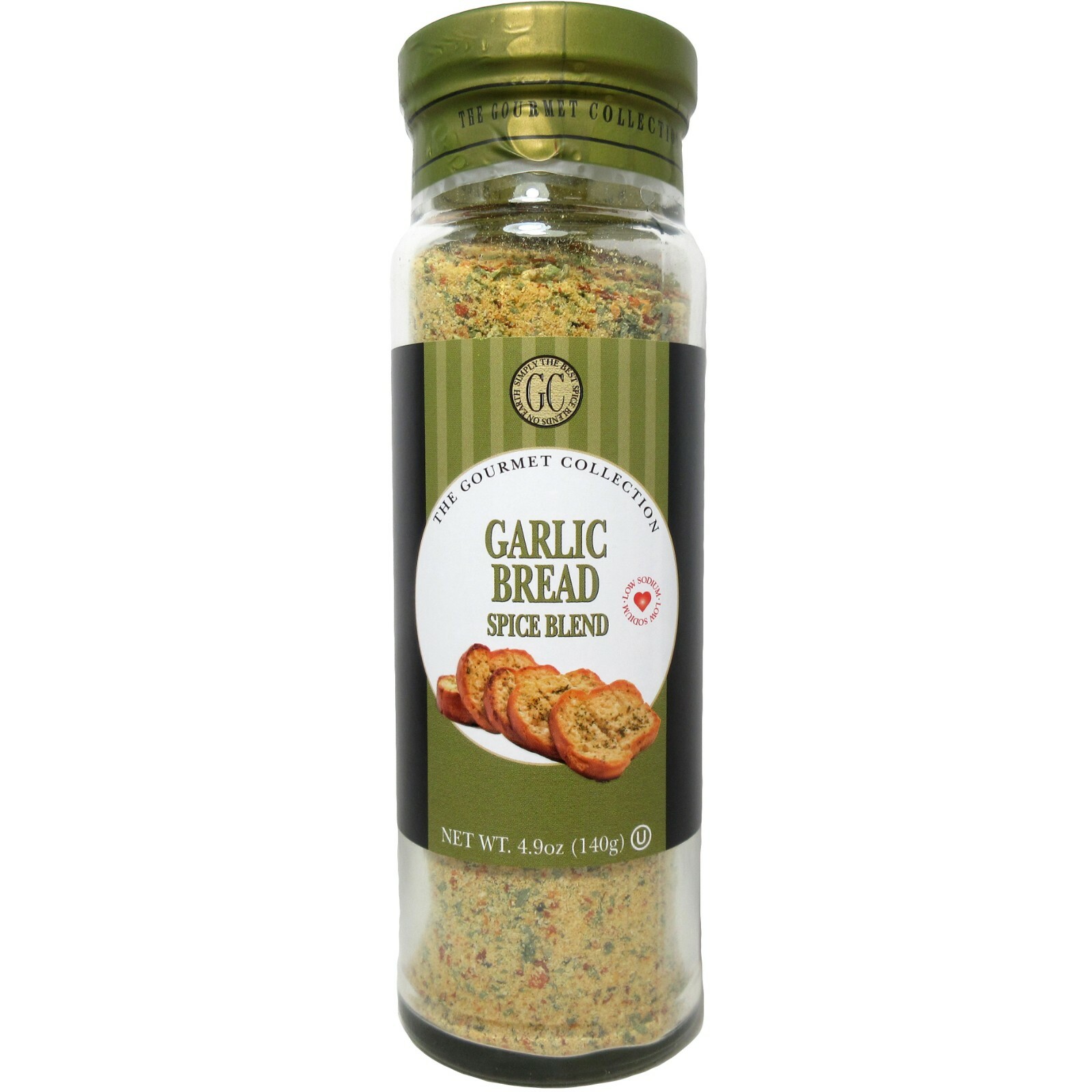 Garlic Bread Seasoning Flavor The Gourmet Collection Spice Blend Salt Free 4.9oz