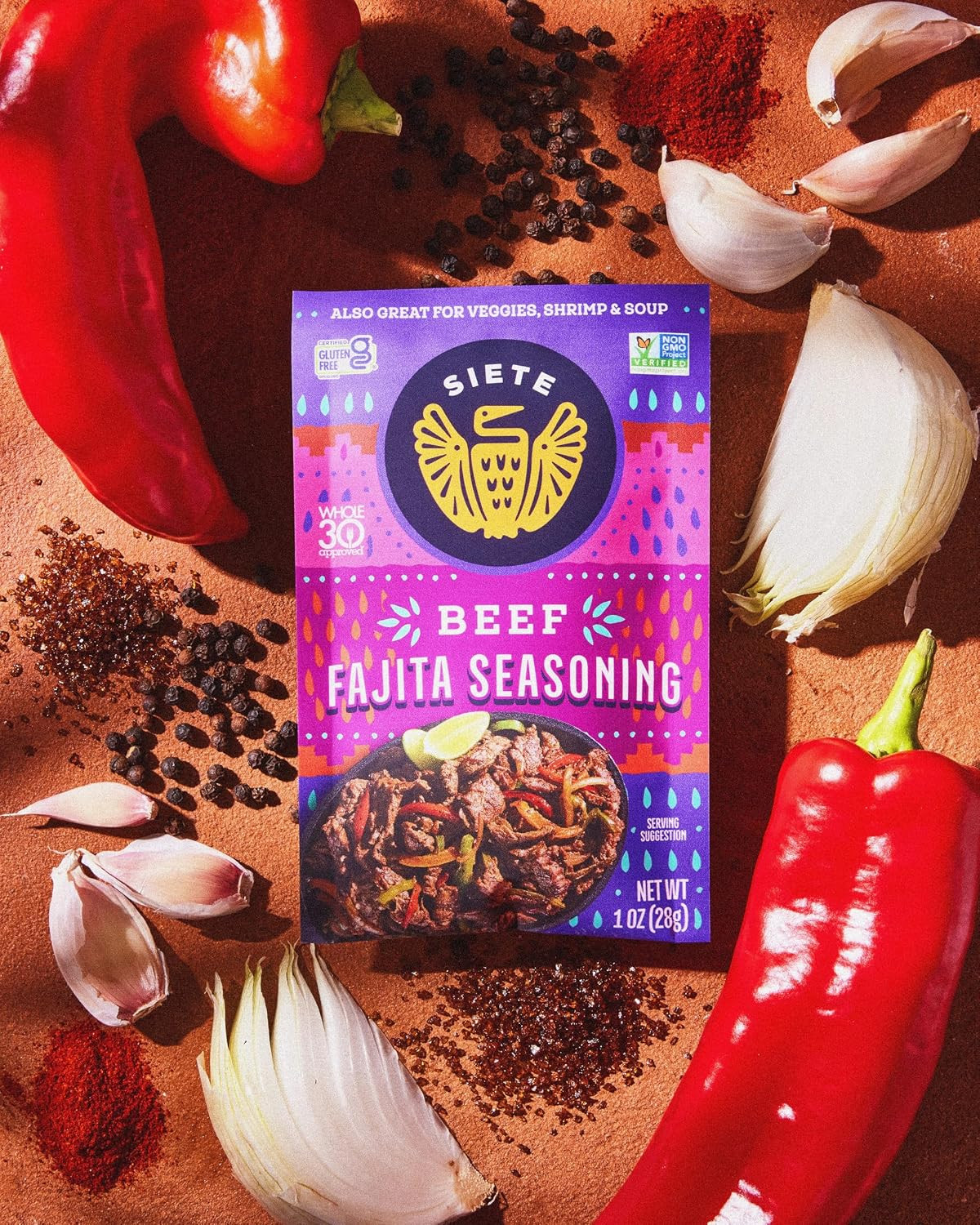 Beef Fajita Seasoning Mix | Seasoning for Beef, Shrimp, and Veggies | Gluten Fre