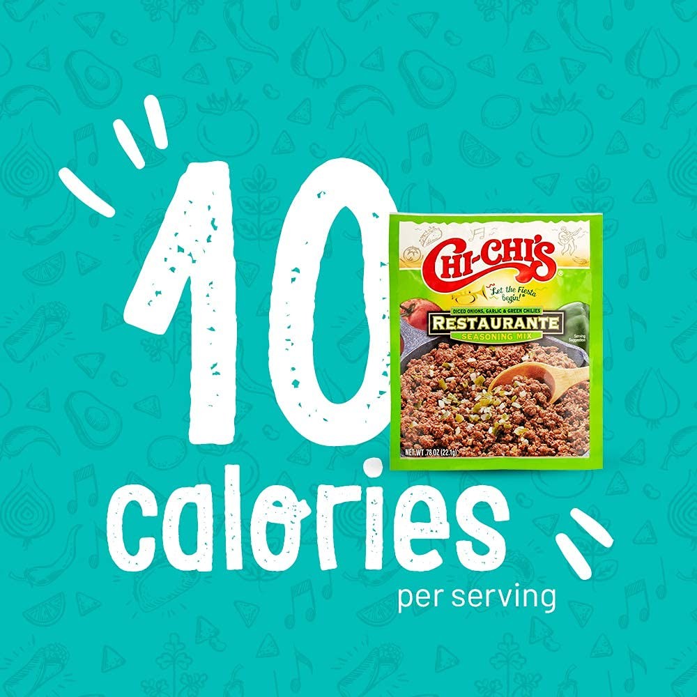 Chi-Chi’s Fiesta Restaurant Seasoning Mix 0.78 oz Pack of 8