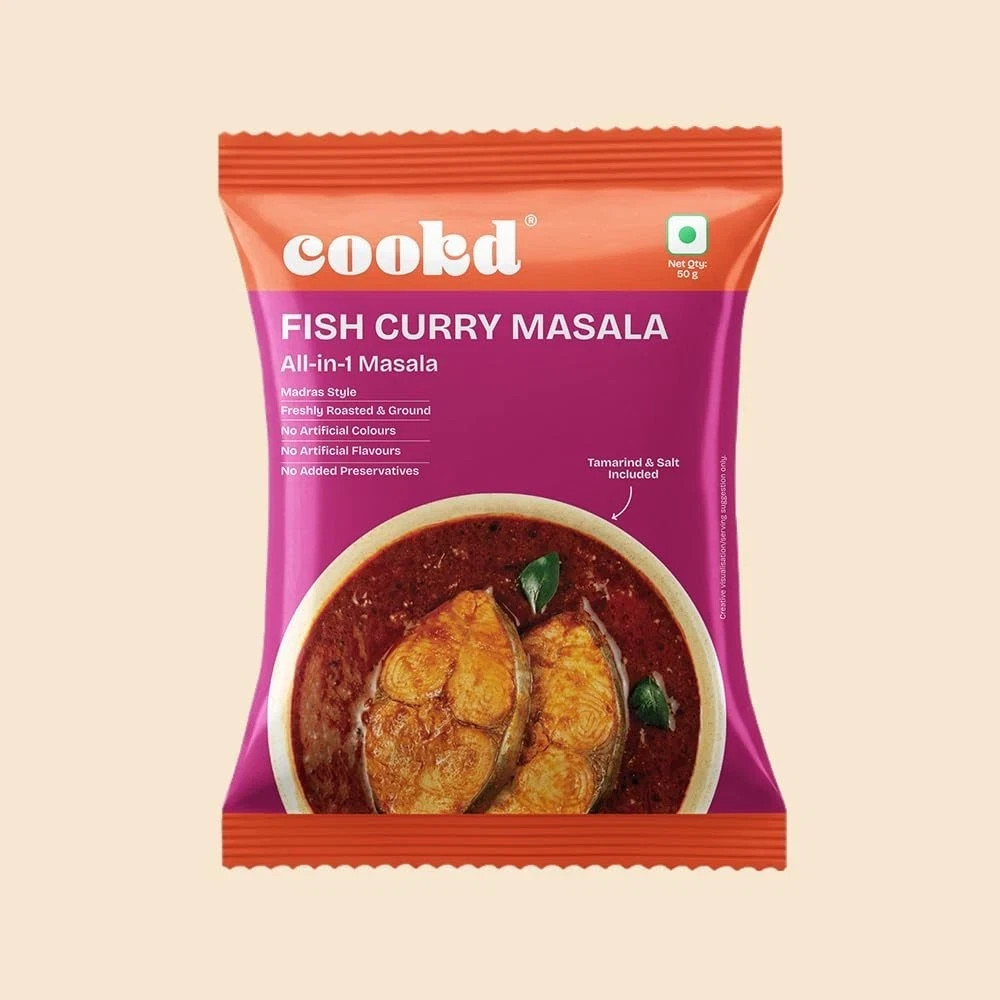 Cookd Fish Curry Masala – 50 g
