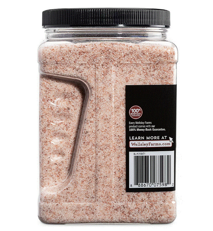 Wellsley Farms Himalayan Pink Salt, 3pk 5 lbs. (No Ship To CA)