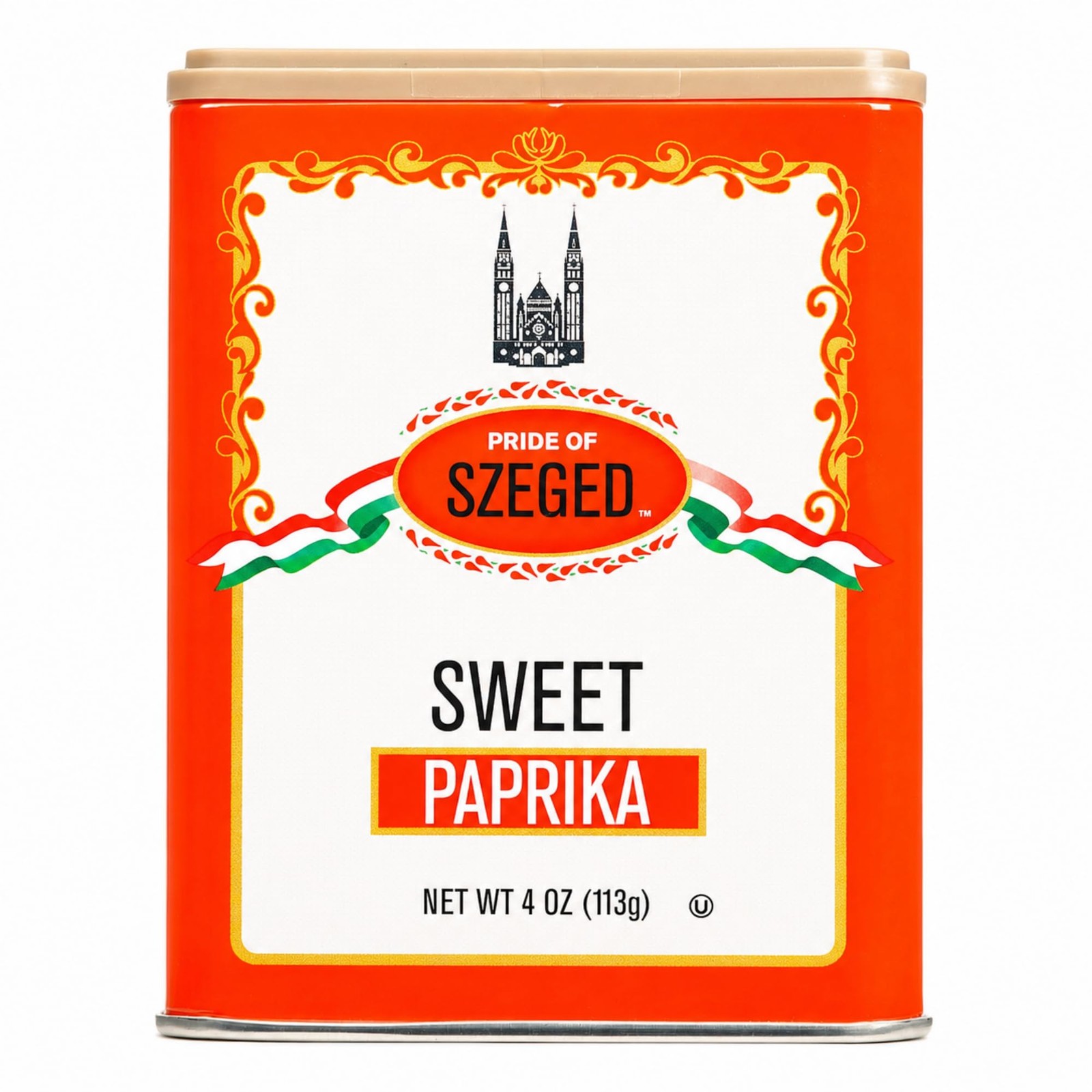 Pride of Szeged Sweet Paprika 4 Ounce (Pack 1), (4 oz)
