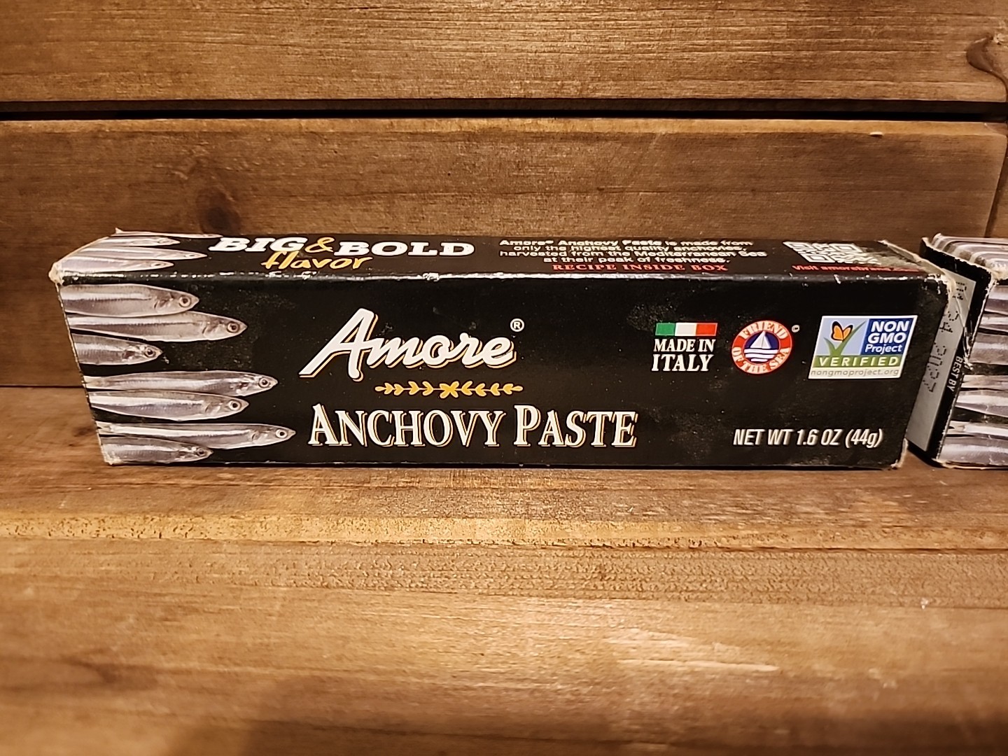 Amore Anchovy Paste – Made in Italy – 1.6 oz (Pack of 2) BB 01/2027