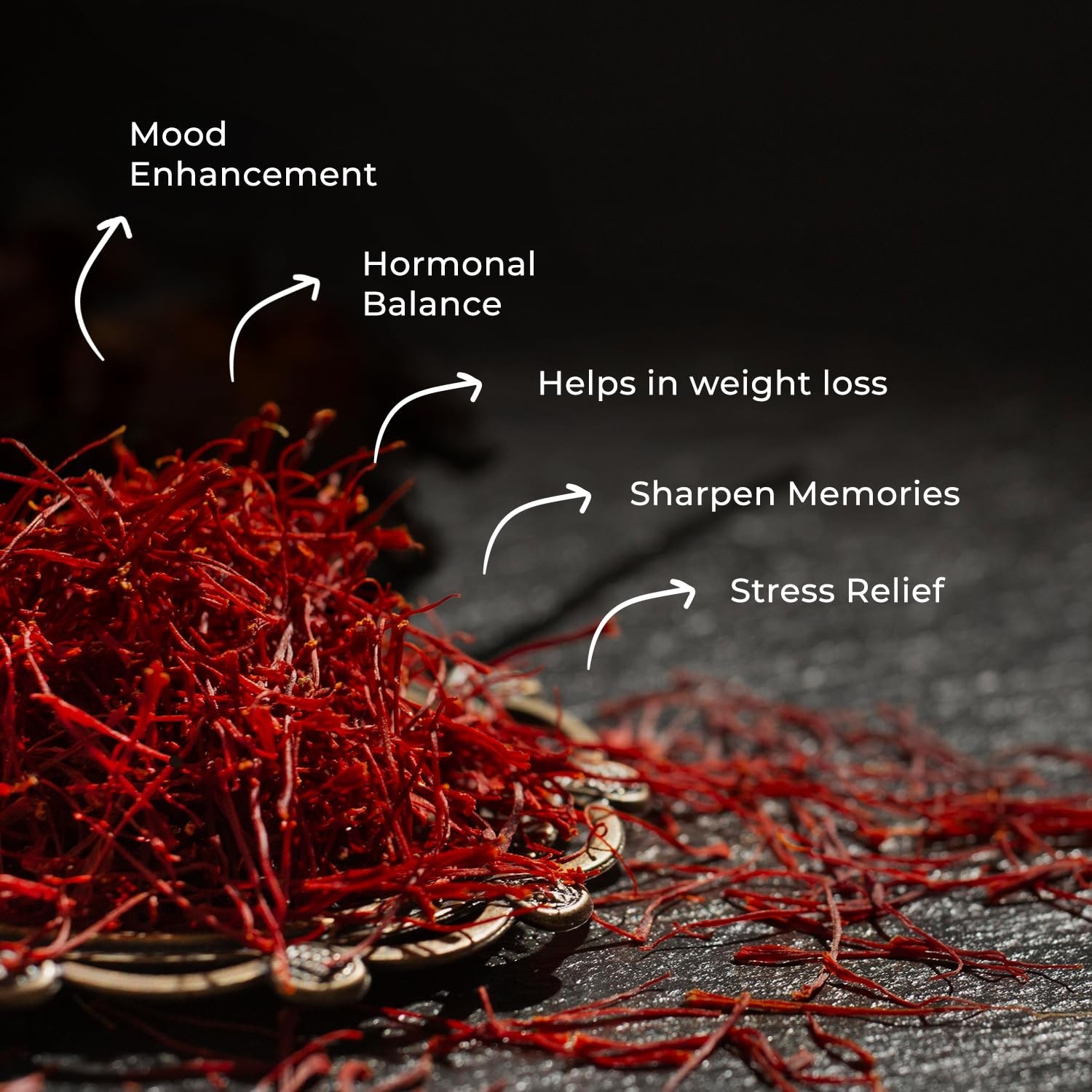 Organic Mandya Premium Kashmiri Saffron/Kesar/Kumkumapuvvu 1 GM || 100% Pure