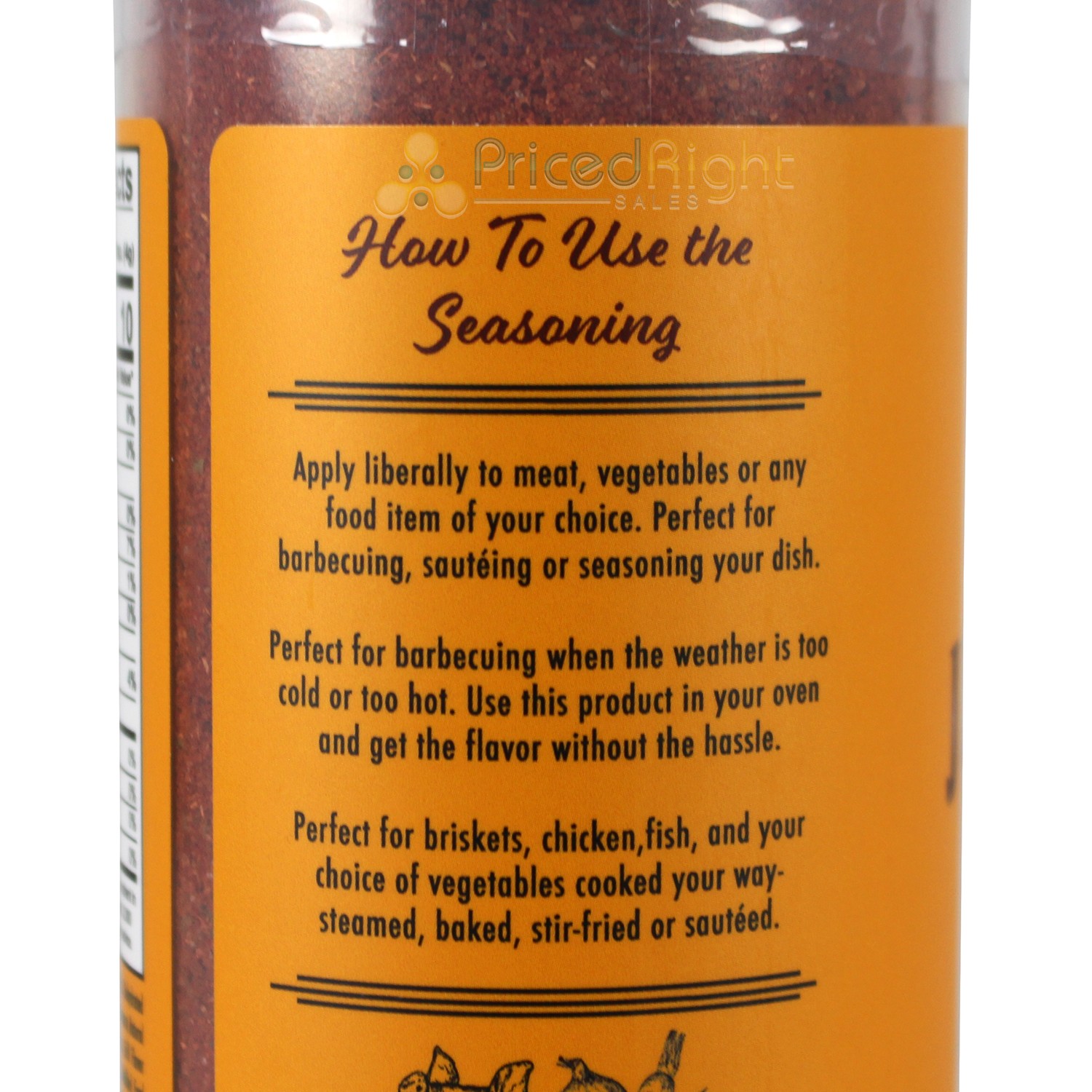 John Henry’s Store Hawaiian Rib Rub Seasoning 12 Oz Bottle All Purpose 55626