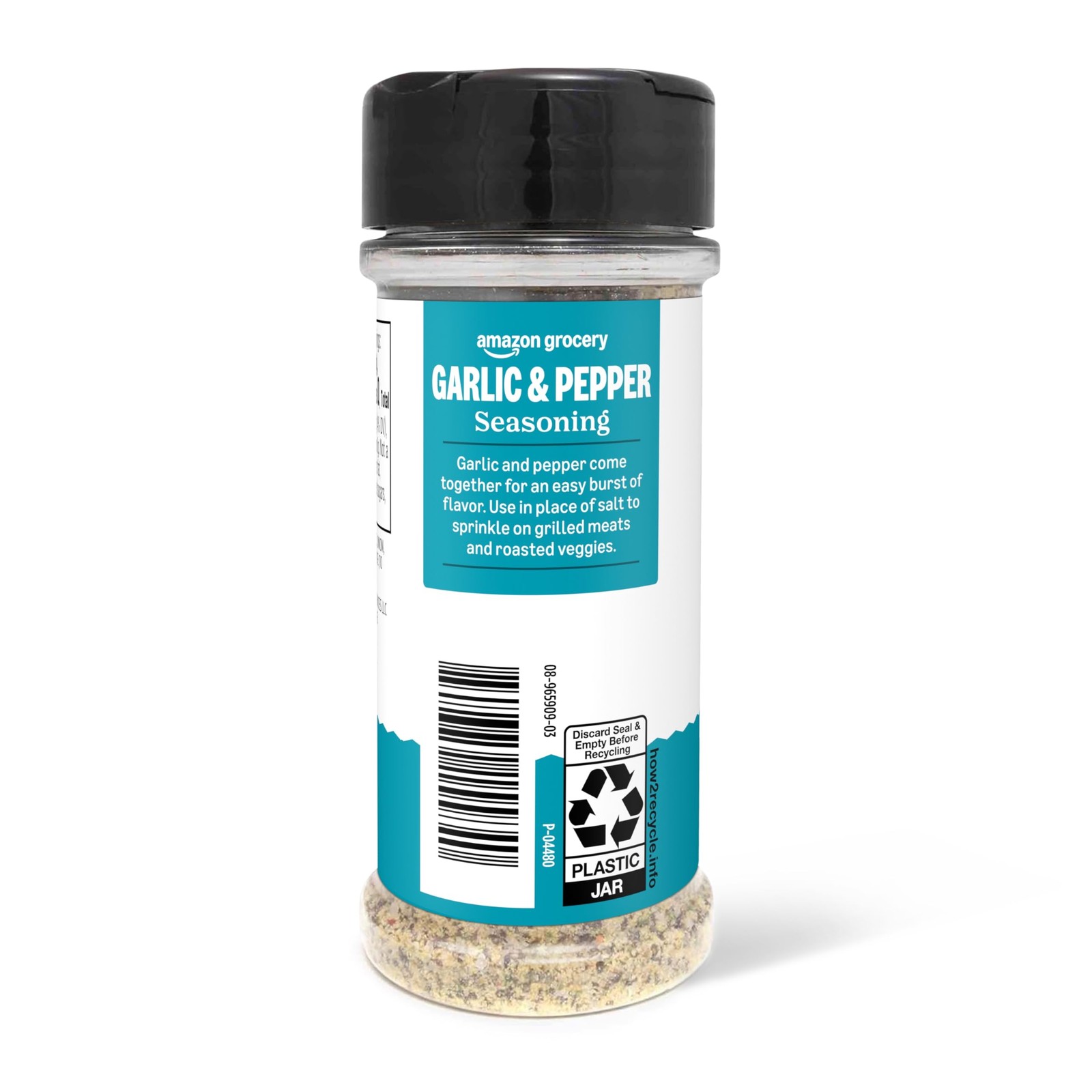 Amazon Grocery, Garlic & Pepper Seasoning, 4 Oz 4 Ounce (Pack of 1)