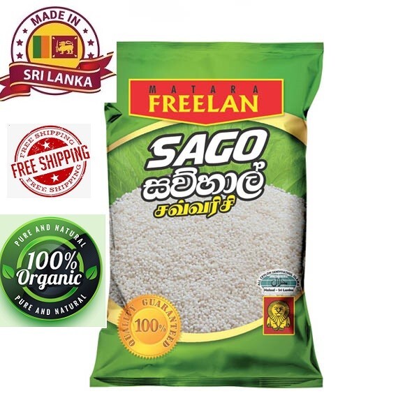 Sago 100g Natural Pure Organic Fresh 100% Cereal Sri Lankan Free Shipping Seeds