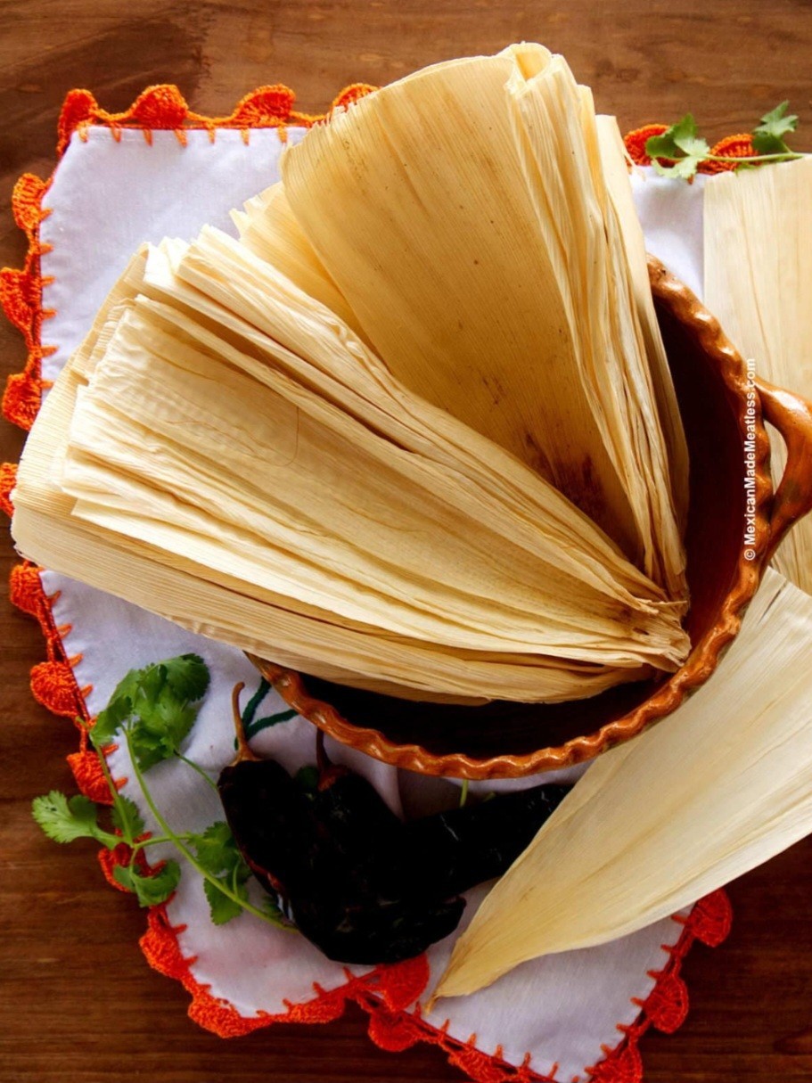 Hojas de Maiz Para Tamales / Dried Corn Husk For Tamales ( 5 Lb ) – 5 Bags