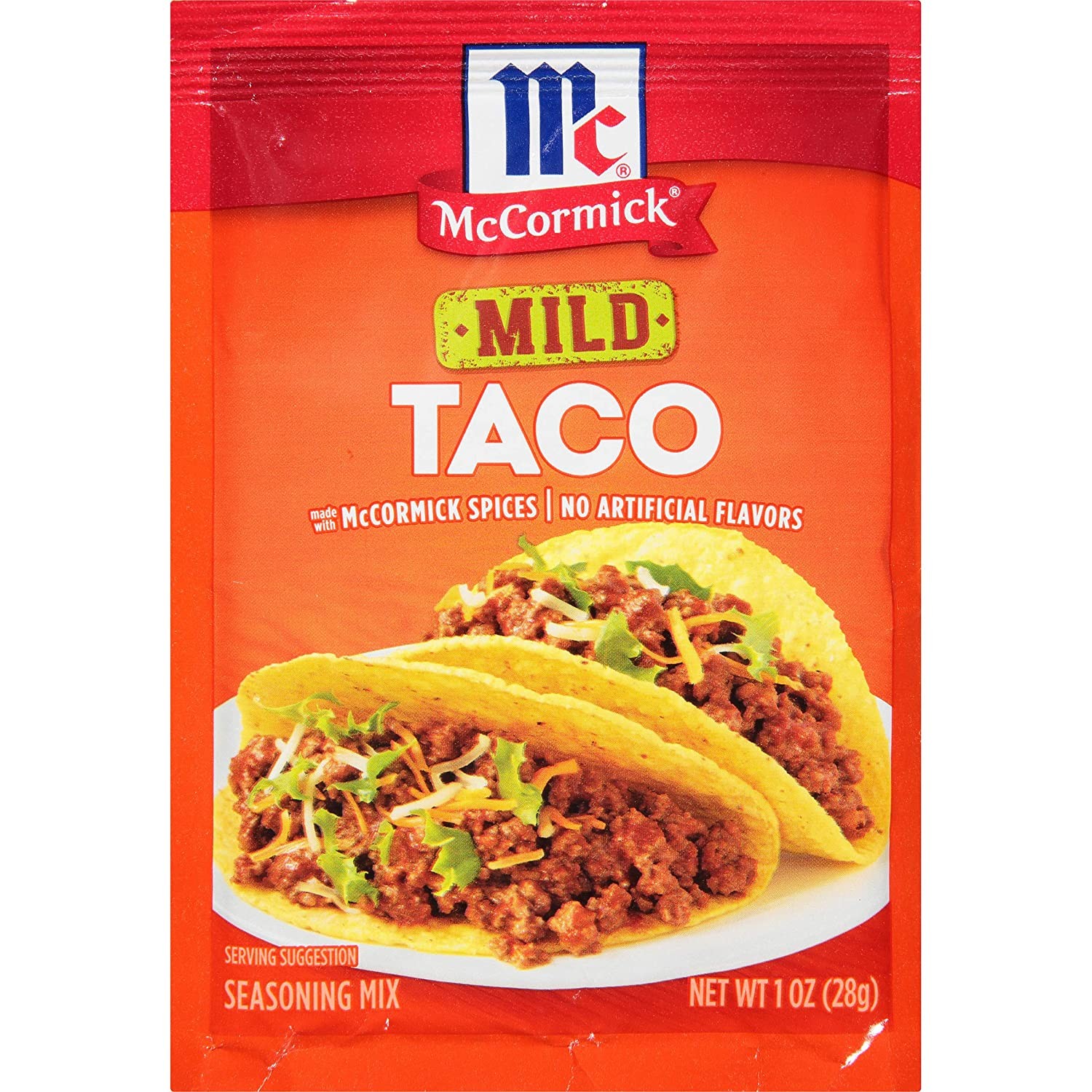 McCormick Classic Taco Seasoning Mix Packet, Mild, 1 Ounce