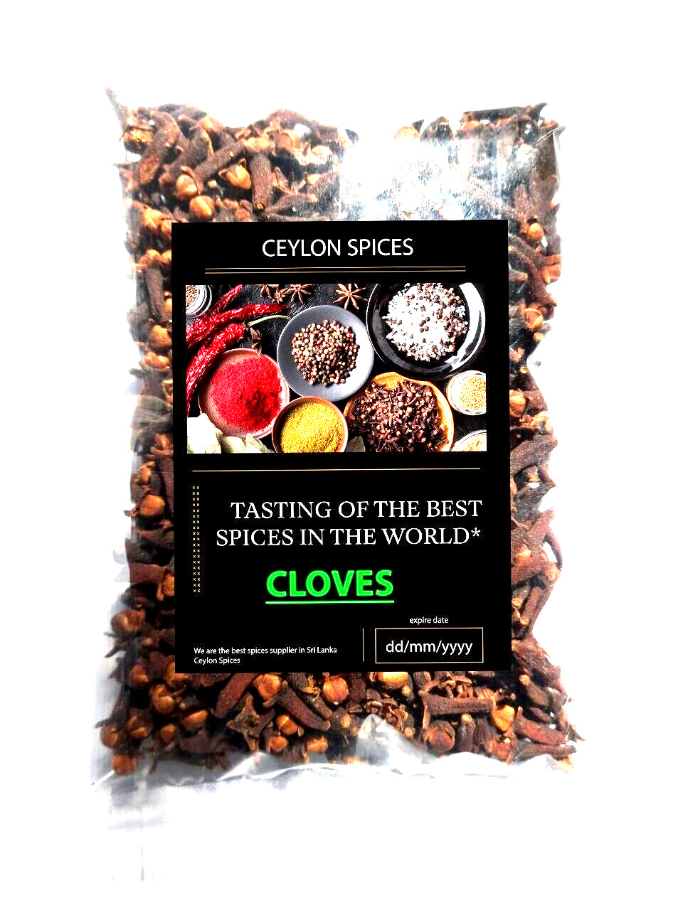 Syzygium Aromaticum Organic Whole Cloves Delicious Natural Taste Ceylon Spice