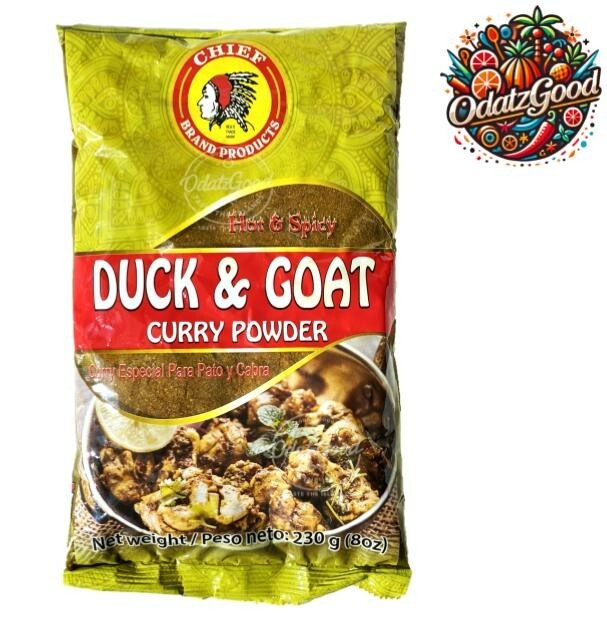 Chief Duck & Goat Curry | Product of Trinidad & Tobago | 8.1 oz (230g)