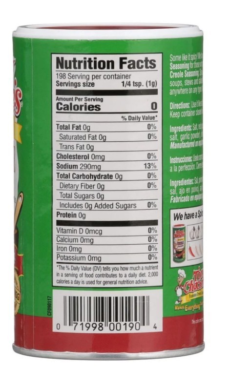(4 Pack) Tony Chachere’S, Seasoning, Cajun, More Spice, *Sold to you by a CAJUN!