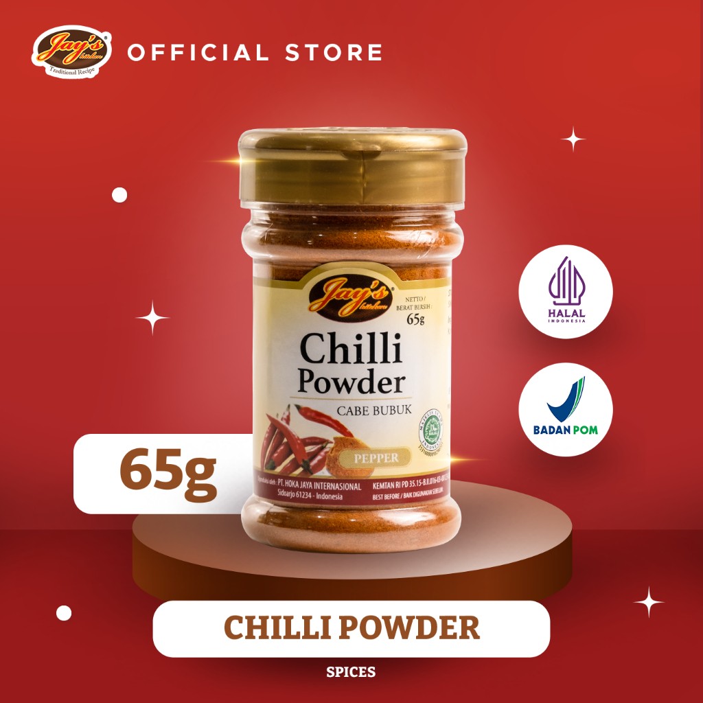 Chili Powder 65g fine chili spice for cooking hot aroma ritual kitchen touch