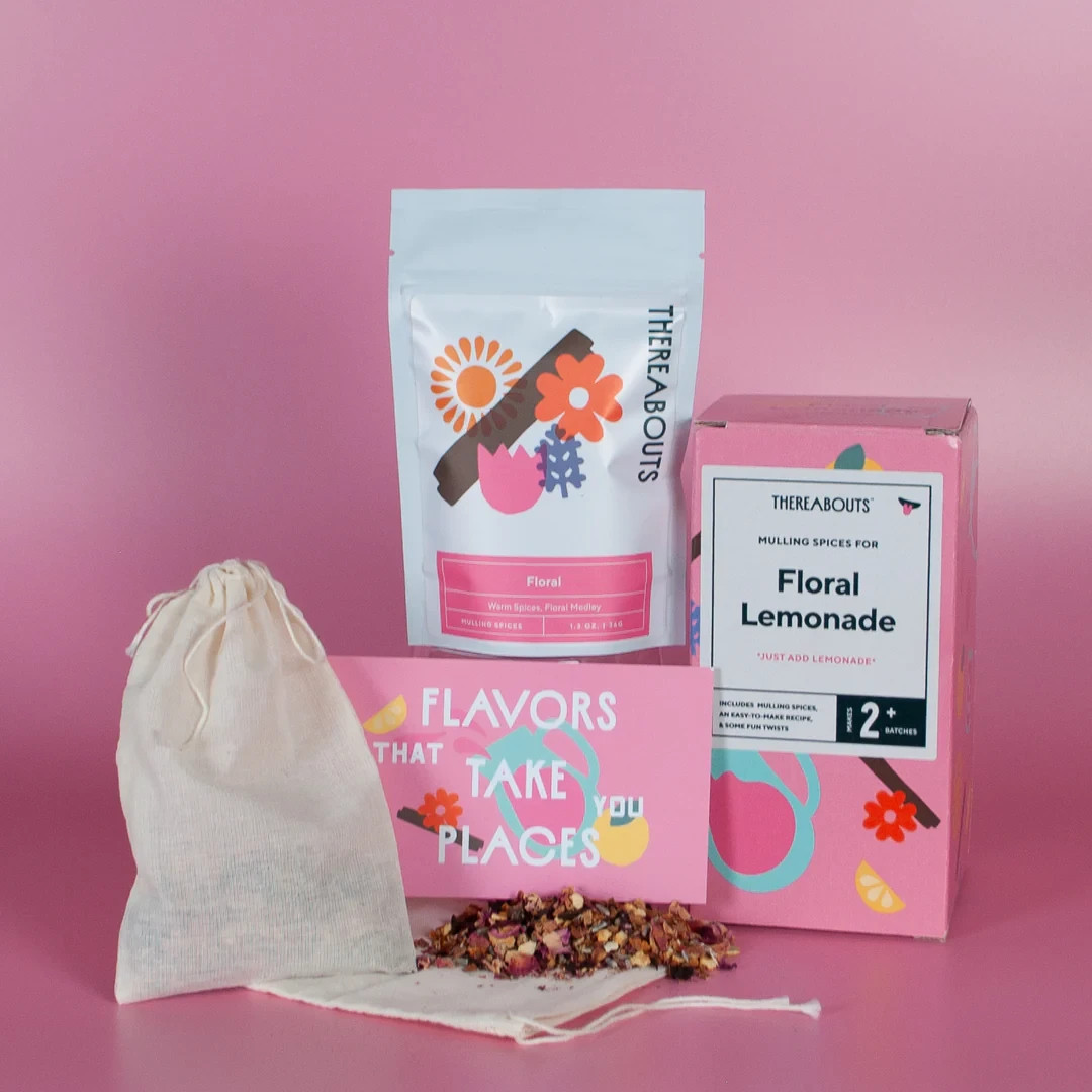 Mulling Spices 1.3 oz (36 g) for Pink Drink, Floral Lemonade, Mulled Cider, Wine