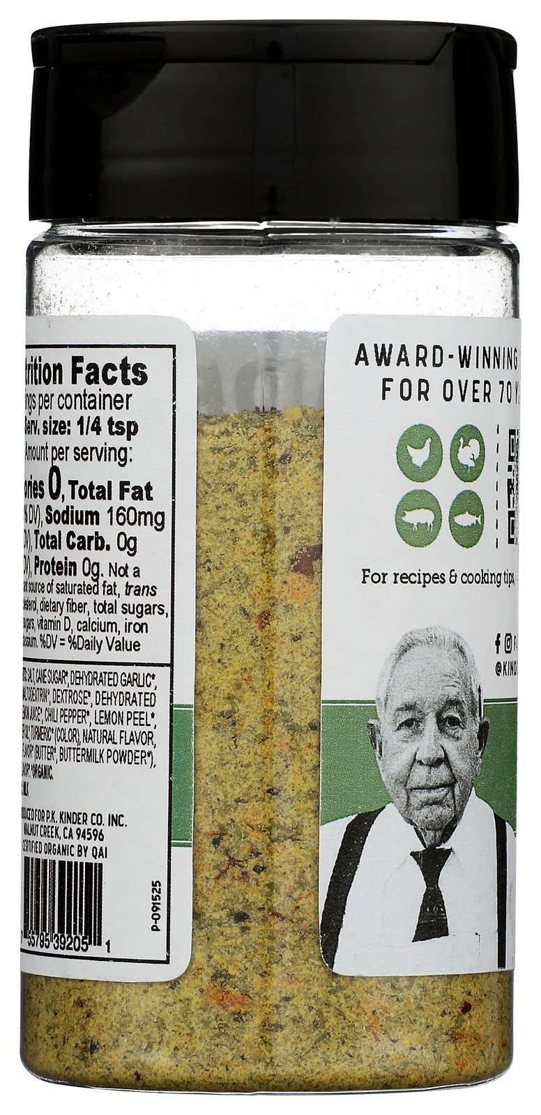 Buttery Garlic & Herb Seasoning By Kinder’S 5.3 Oz 6 Pack