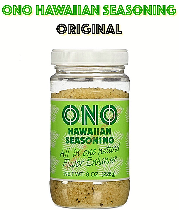 Ono HAWAIIAN SEASONING 8 oz Jar Flavor Enhancer Hawaiian Salt Paakai Alae FRESH