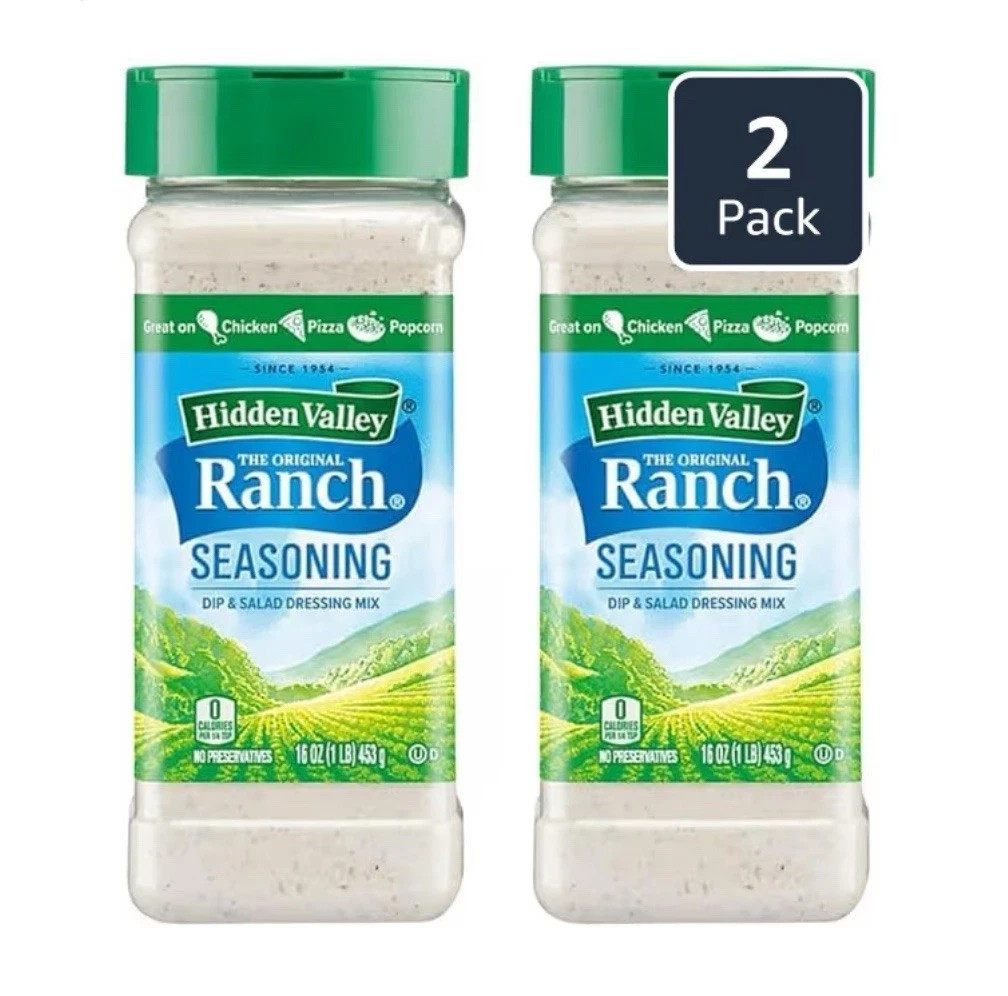 Hidden Valley Original Ranch Salad Dressing and Seasoning Mix 2 pack 2x453g