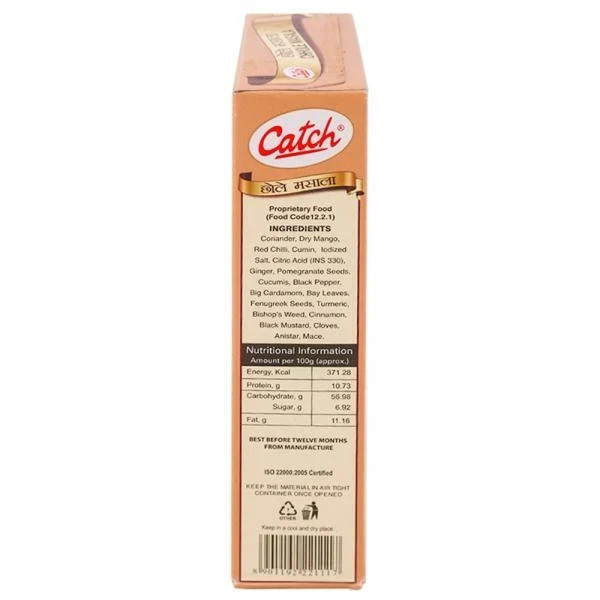 Catch Chhole Masala Powder 100 Gram/3.50 Oz Indian Spice Mix Free Shipping USA