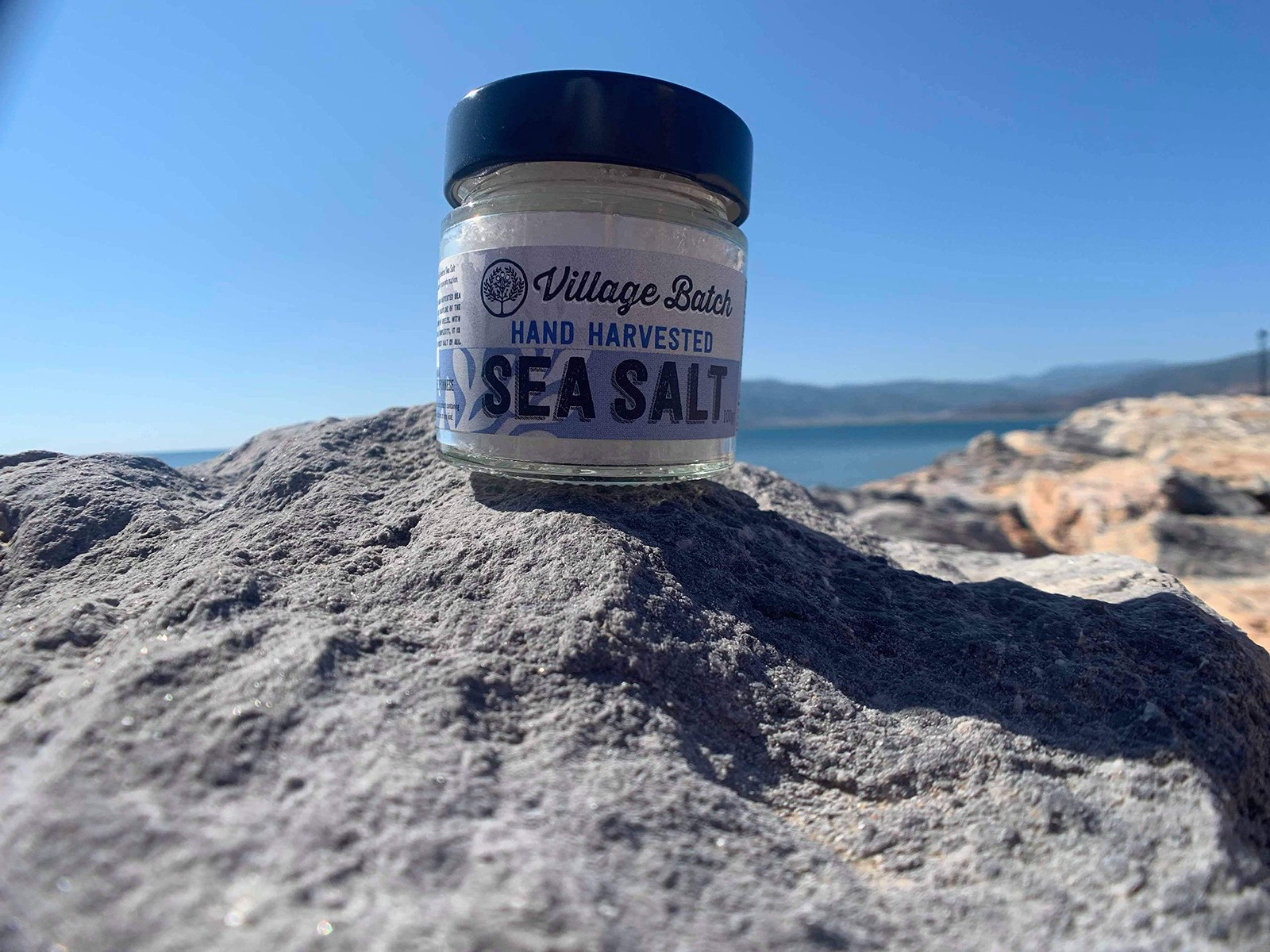 Harvested Organic Course Sea Salt Flakes FROM CRYSTAL CLEAR WATERS OFF THE MA…
