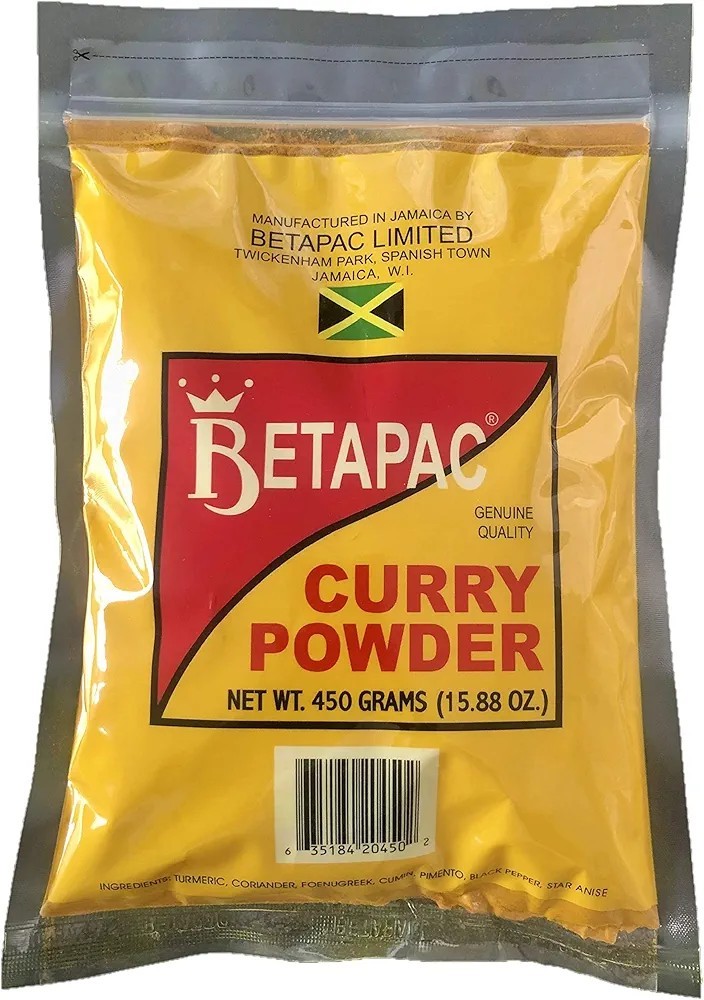 Betapac 100% Jamaican Curry Powder 450g