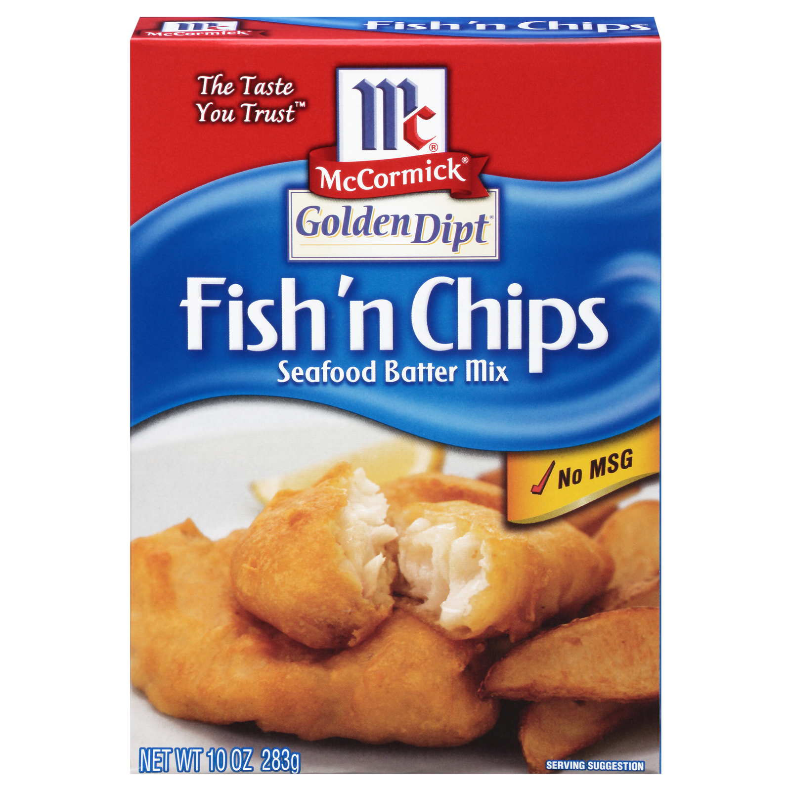 Golden Dipt Mix Batter Fish & Chips 10 oz (Pack of 8)