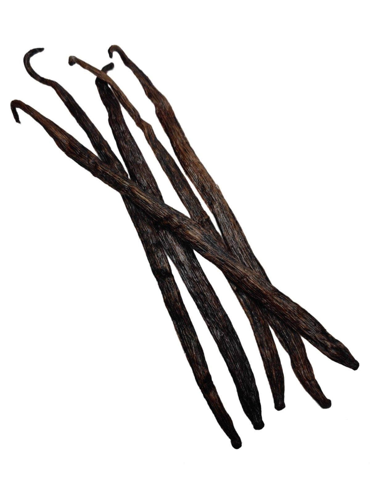 Vanilla Beans Ugandan Grade B Extract Quality 5-7″ by Ounce