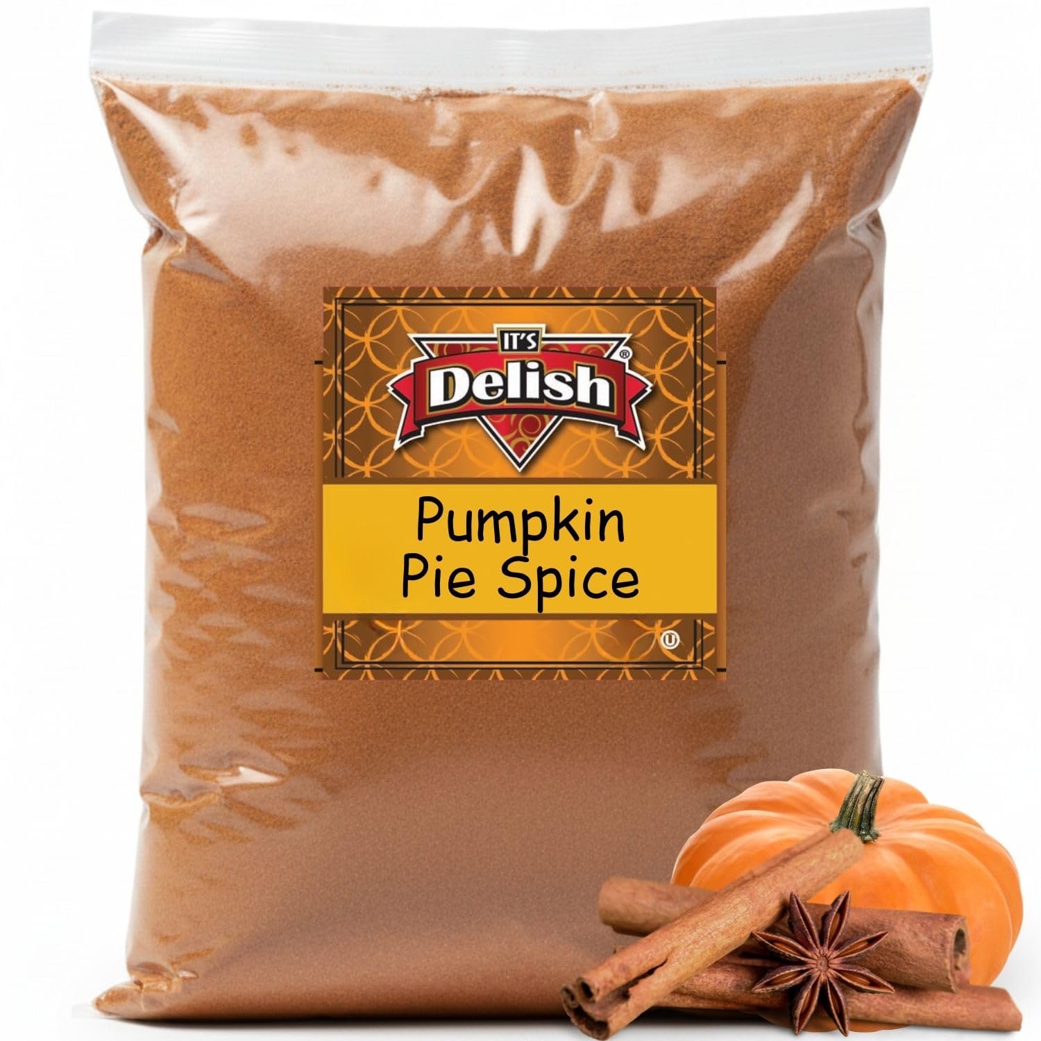 Gourmet Pumpkin Pie Spice Powder by It’s Delish, 2 lbs Bulk Bag