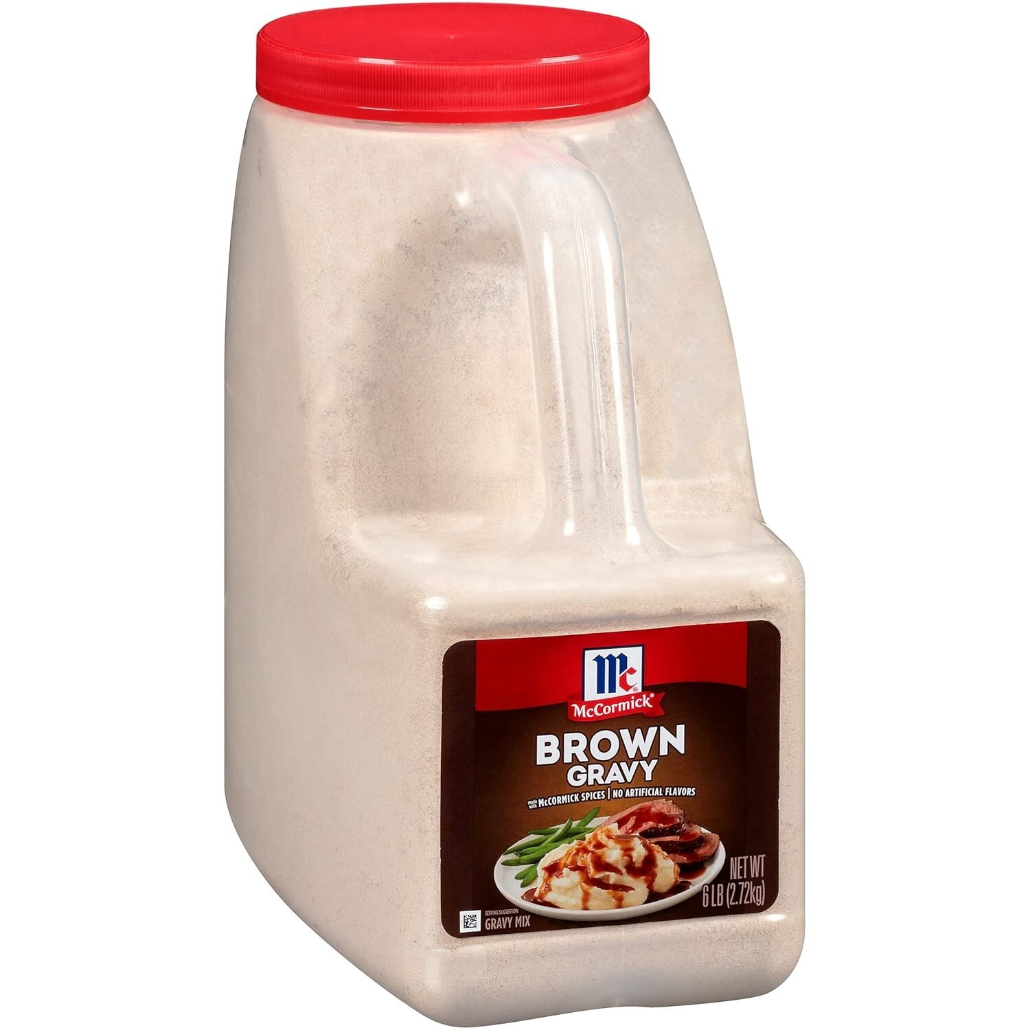 Deliciously Smooth 6 lb Brown Gravy Mix – Ideal for Roasts & Casseroles