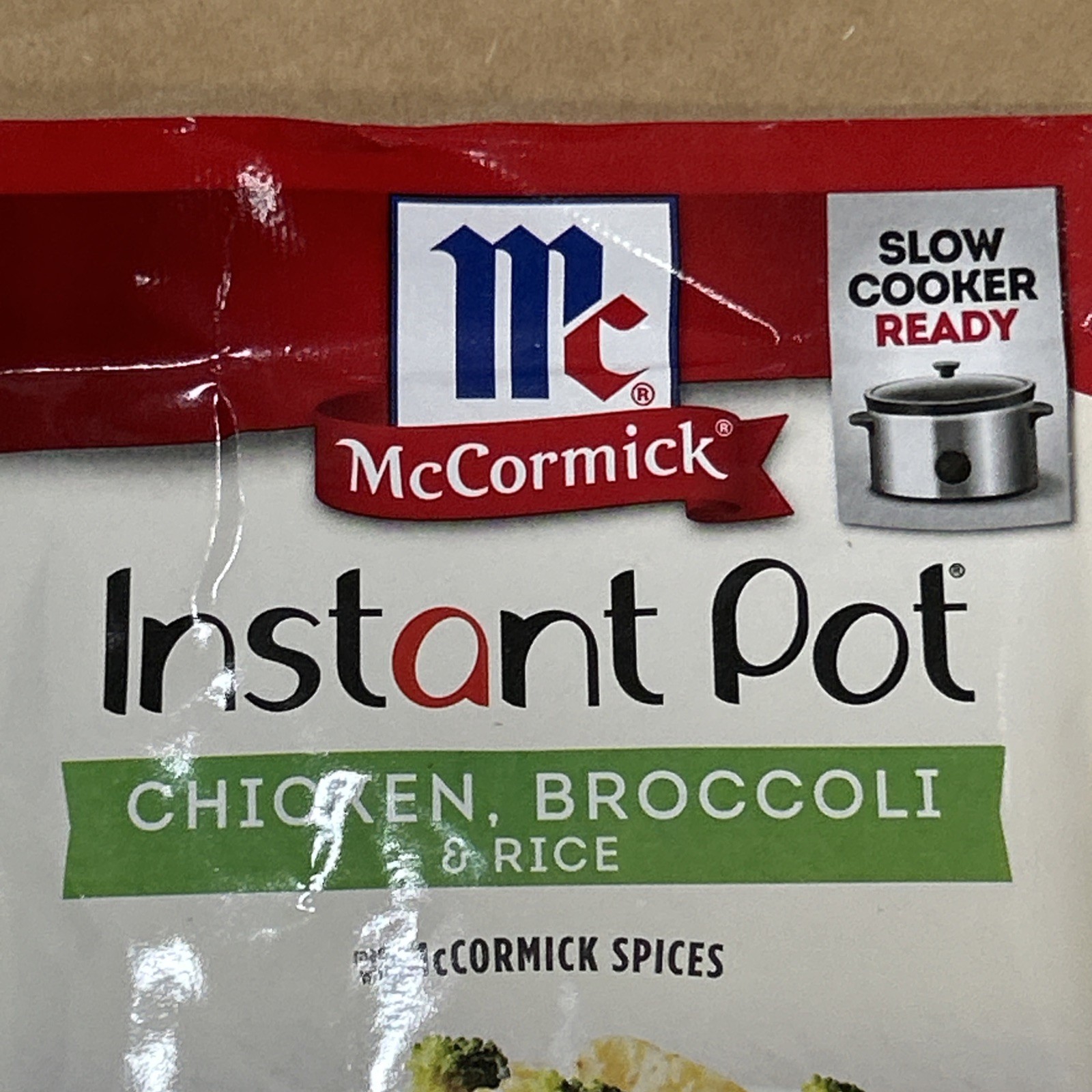 3 packs – McCormick instant pot seasoning mix – Chicken Broccoli Rice