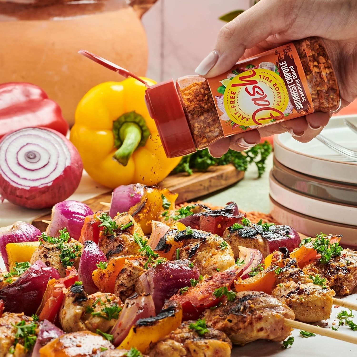 Dash Salt-Free Southwest Chipotle Seasoning Blend 21 Oz – Flavor Without Salt