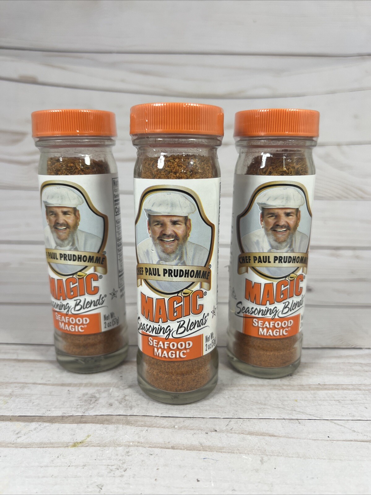 Chef Paul Prudhomme Seafood Magic Seasoning Blends Shaker 2oz (3 Pack) 11/2027