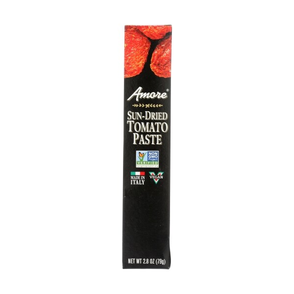 Amore Sun Dried Tomato Paste – Vegan – Made in Italy – 3.15 oz