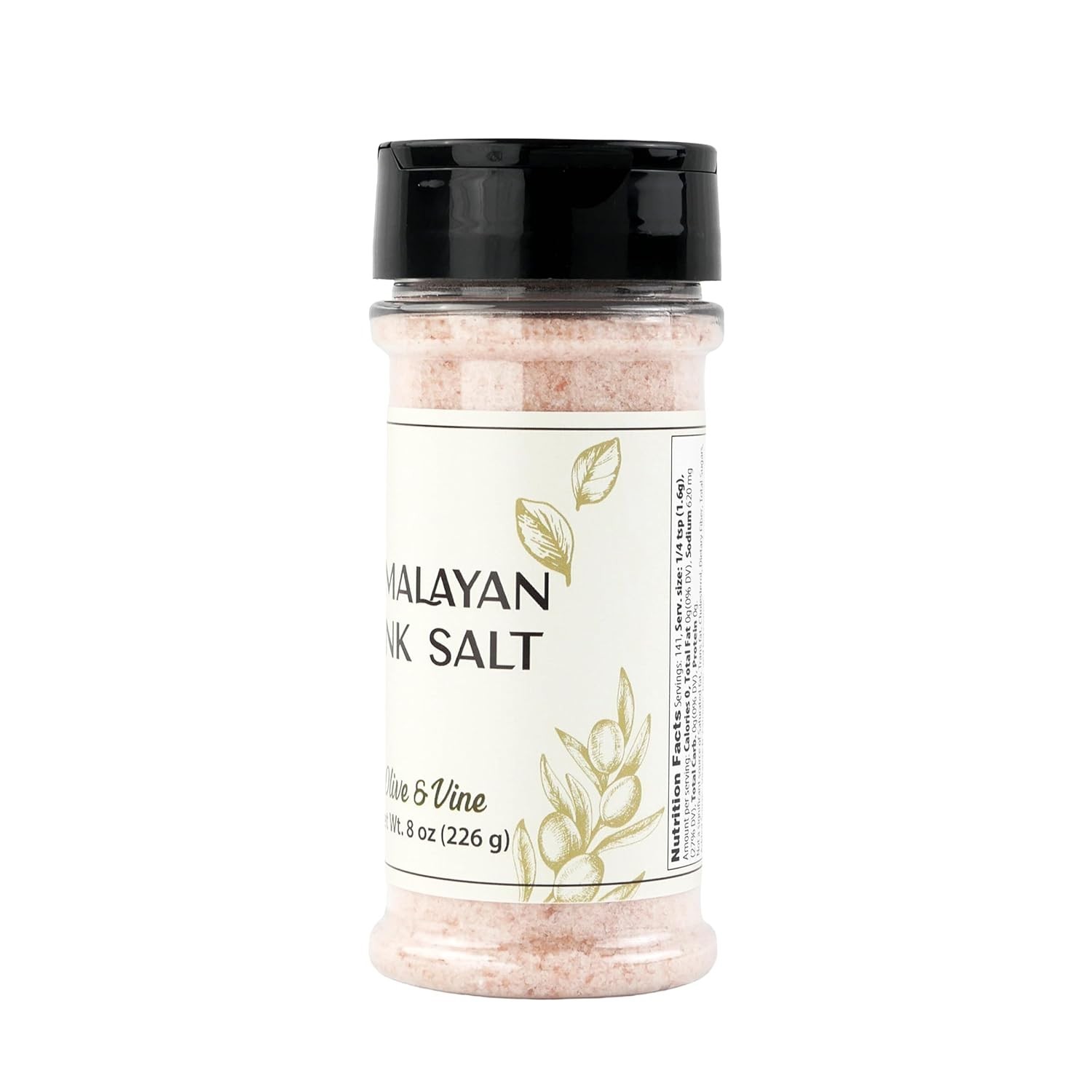 Himalayan Pink Salt 8oz in Shaker: Enhance Global Recipes with Authentic Flavor