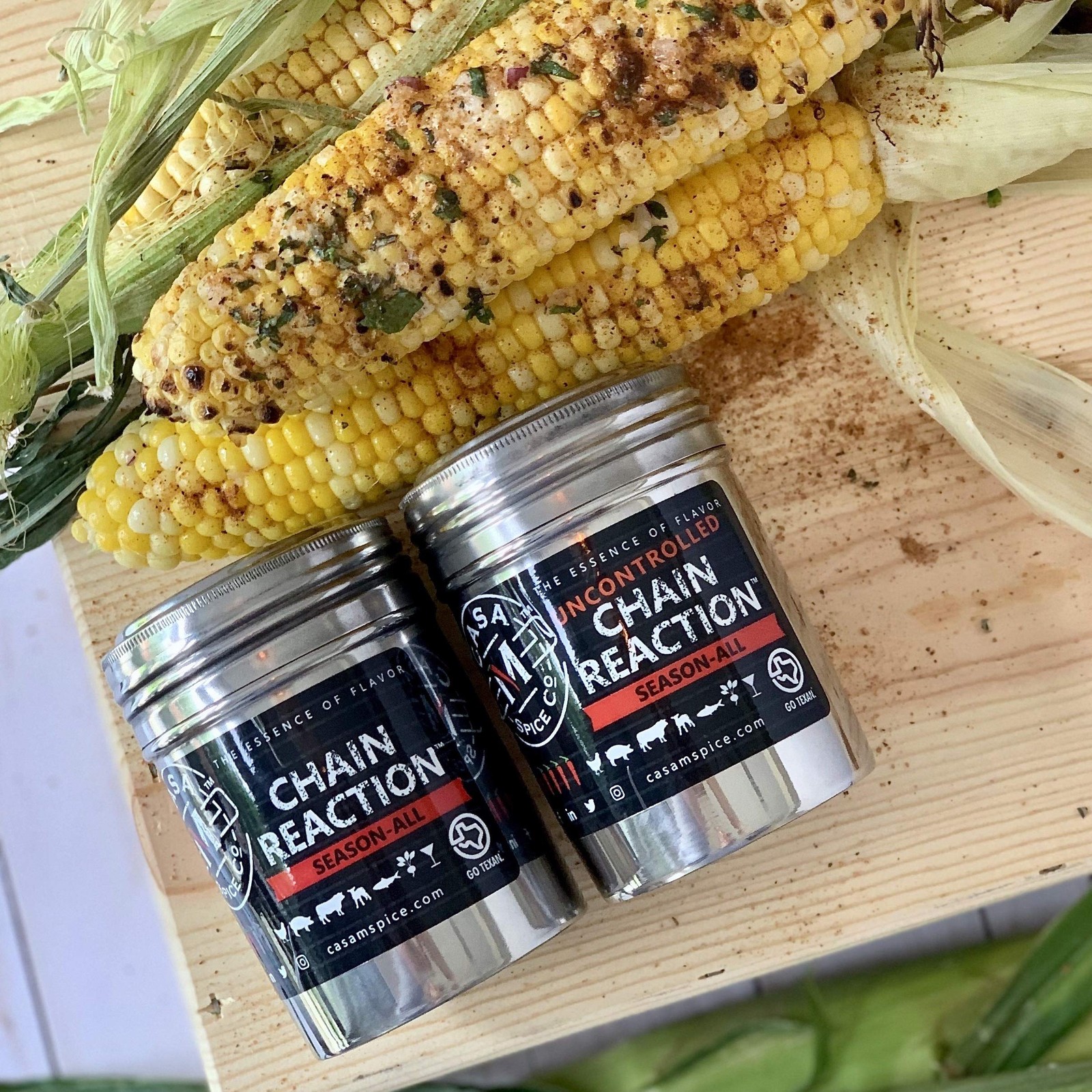 Chain Reaction All Purpose Seasoning Low Sodium Gluten Free Spice Blend