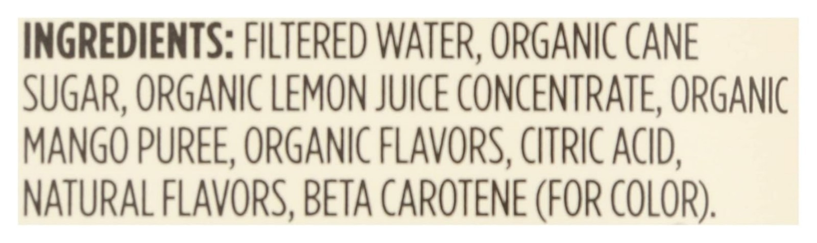 64 Fl Oz Naturally Flavored Organic Mango Lemonade for Perfect Entertaining