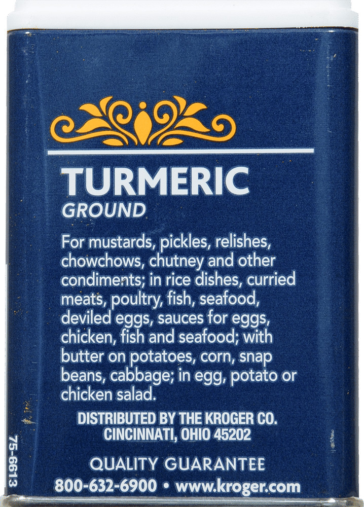 Kroger Ground Turmeric 1.5 oz – Pack of 3