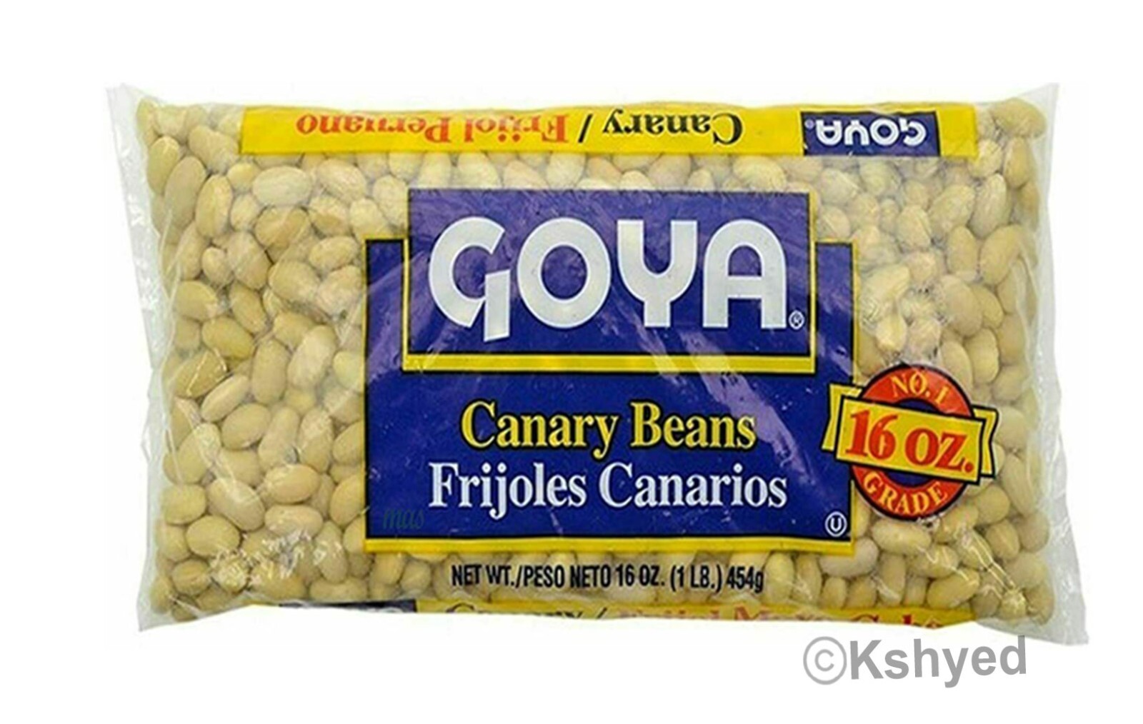 Goya Canary Beans 16oz | Frijole Canarios (3 Pack)Best Seller-New -Free Shipping