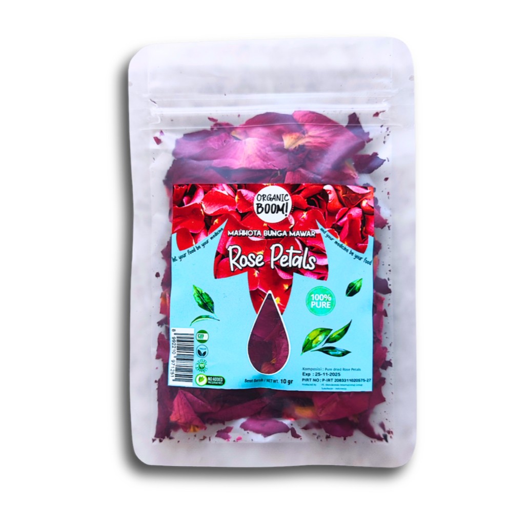 Rose Petals Dried Flower 25g Culinary Herbal Tea Edible Garnish mindful cooking