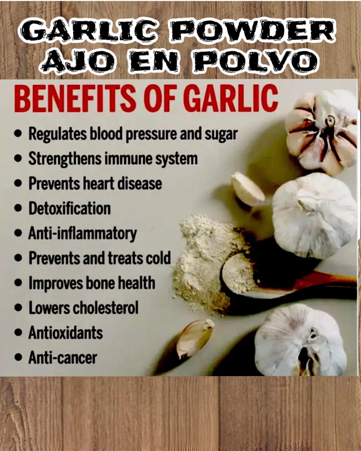 Garlic Powder by King Distribution(100-120 Mesh), 5 lbs